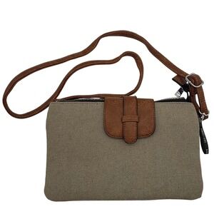 Coco Carmen Crossbody Bag‎ western wool like canvas. Purse Handbag - rub mark